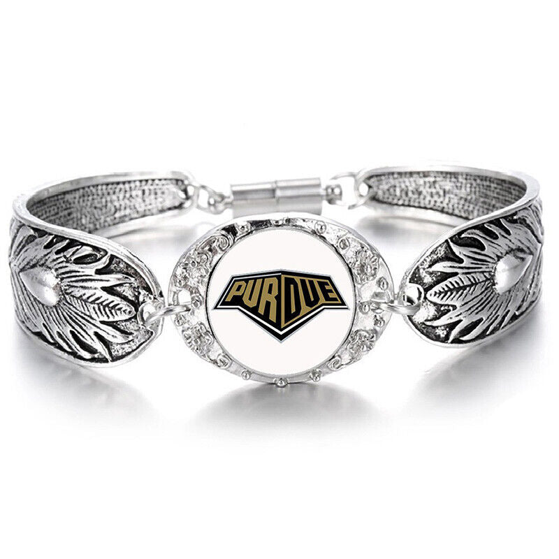 Purdue University Womens Sterling Silver Bracelet Jewelry Gift D3