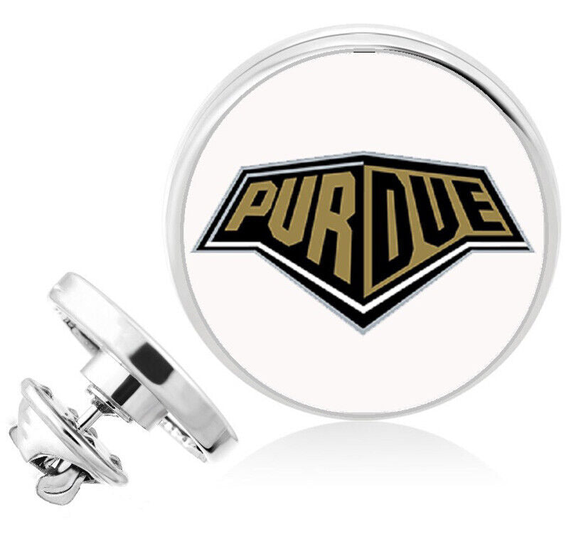 Purdue University Silver Pin Lapel Broach Gift W Gift Pkg D23
