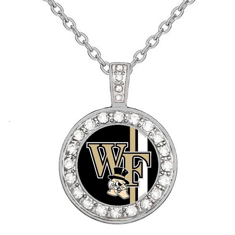 Wake Forest Demon Deacons Womens Sterling Silver Necklace With Pendant D18