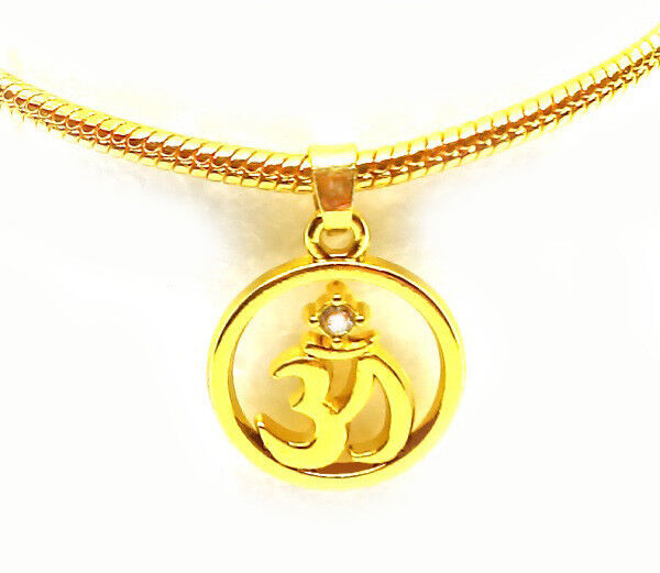 18k Yellow Gold Yoga Bracelet Snake Opulent Chain Style Yoga Crystal D203S