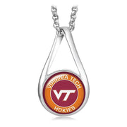 Virginia Tech Hokies Womens Sterling Silver Necklace State University Gift D28
