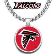 Large Atlanta Falcons Necklace Stainless Steel Chain Football Free Ship' D30