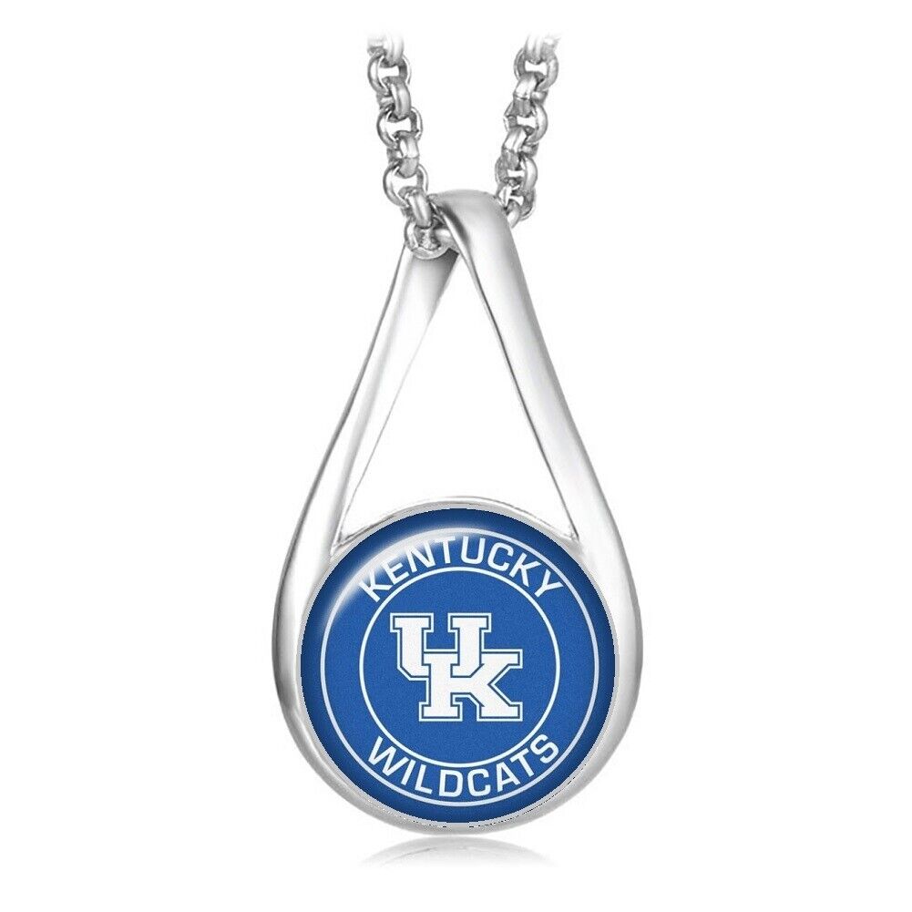 Kentucky Wildcats Womens Sterling Silver Necklace State College Gift D28