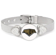 Purdue University Womens Adjustable Silver Bracelet Jewelry Gift D26