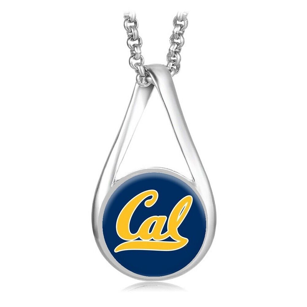 University California Cal Golden Bears Womens Sterling Silver Necklace Gift D28