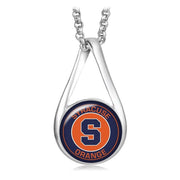 Syracuse Orange Womens Sterling Silver Necklace University Gift D28