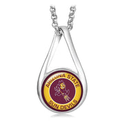 Arizona State Sun Devils Womens Sterling Silver Necklace Jewelry Gift D28