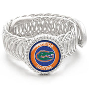 Florida Gators Mens Silver Adjustable Chain Bracelet Jewelry Gift University D11