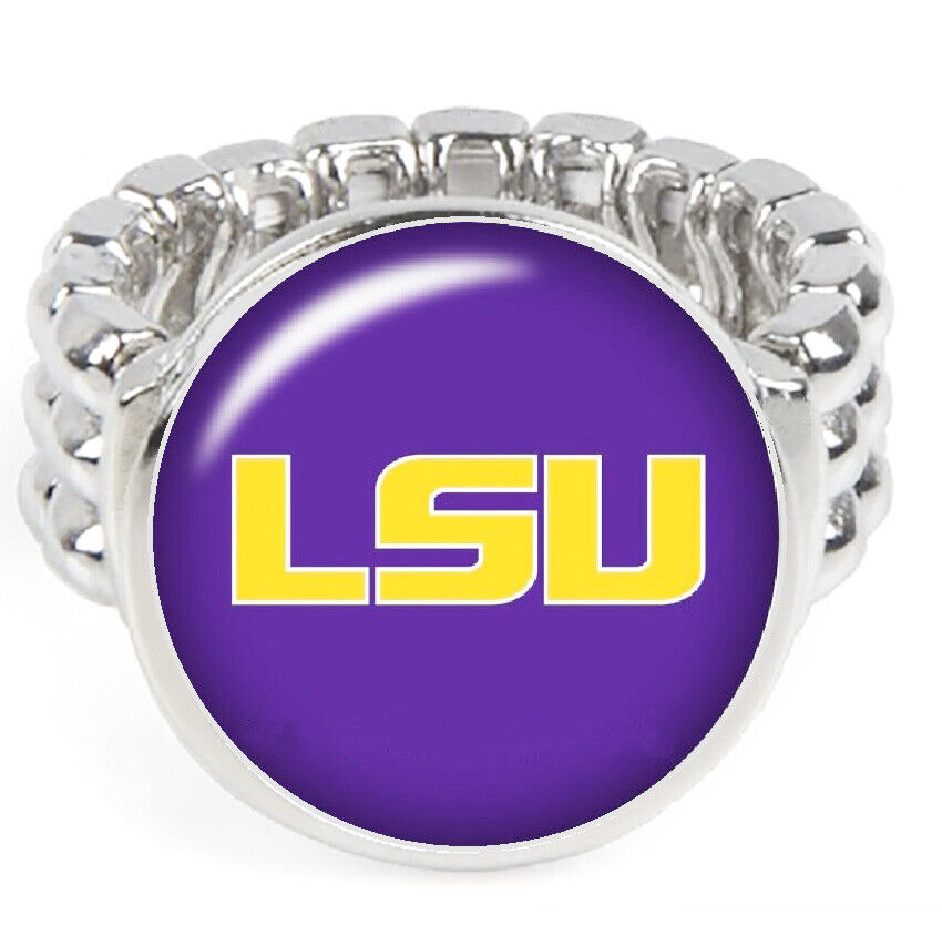 Lsu Lousiana State University Tigers Gift Mens Womens College Ring Fits All D2