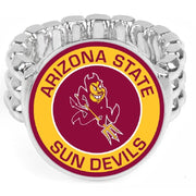 Arizona State Sun Devils Gift Mens Womens State College Ring Fits All D2