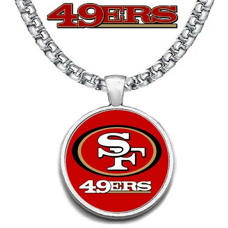 Large New San Francisco 49Ers Necklace Stainless Steel Chain Free Ship' D30