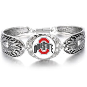 Ohio State Sterling Silver Womens Bracelet Jewelry Gift